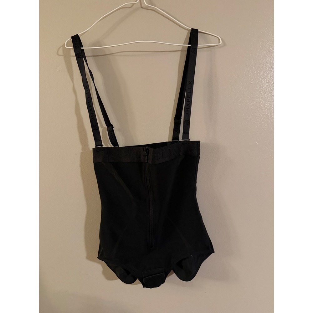 Shapellx Women Black High Waist Tummy Control Shapewear‎ Bodysuit Size S